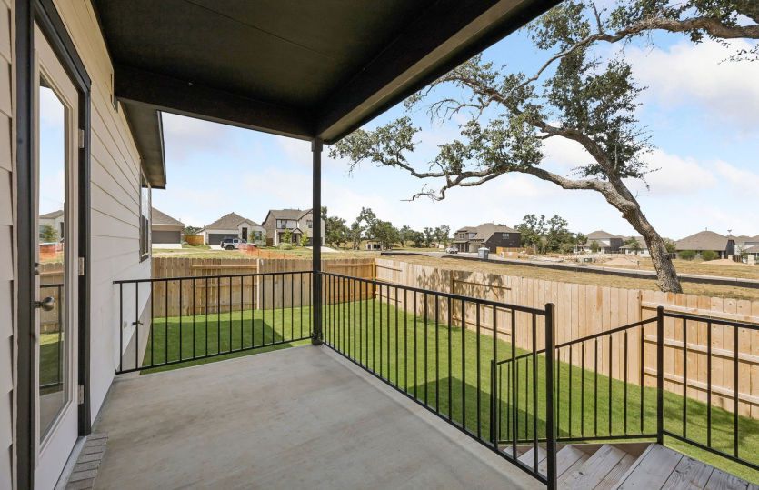 Covered Back Patio