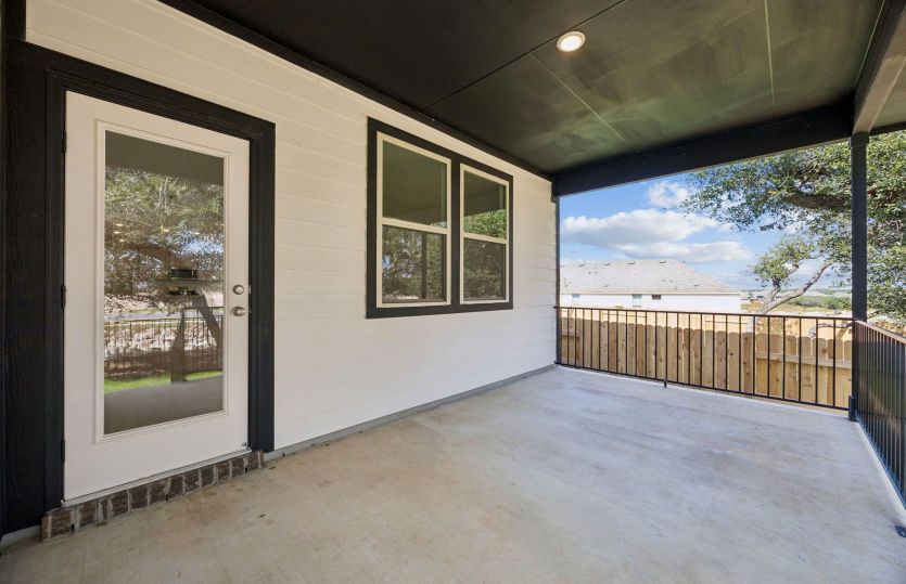 Covered Back Patio