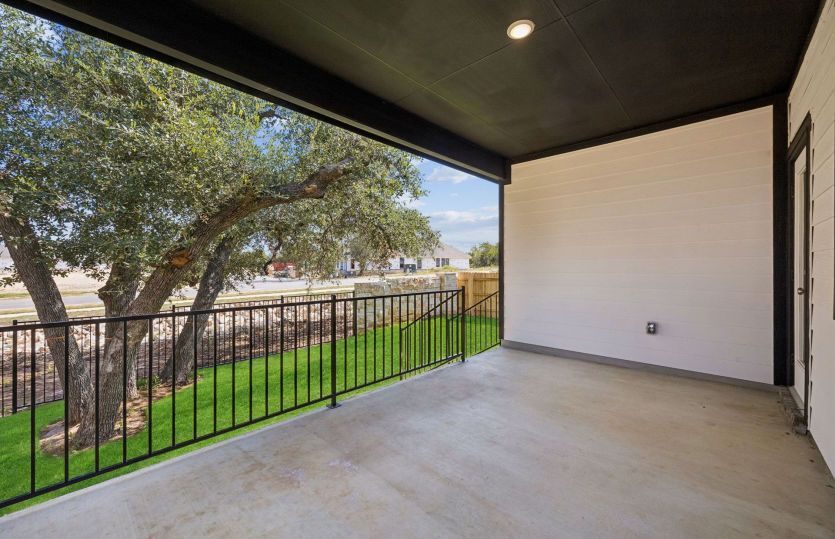 Covered Back Patio
