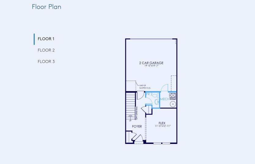 Frankton Floor Plan, Quick Move-In Home, Floor 1