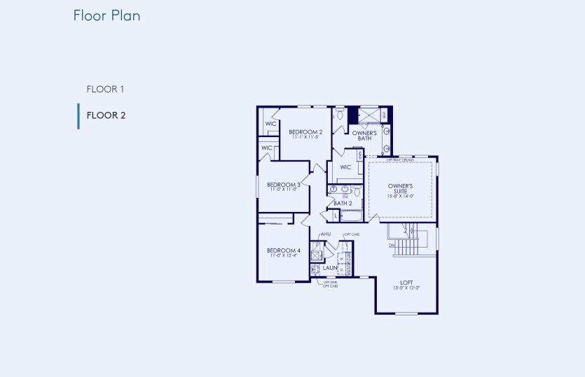 Brinnon Floor Plan, Quick Move-In Home, Floor 2