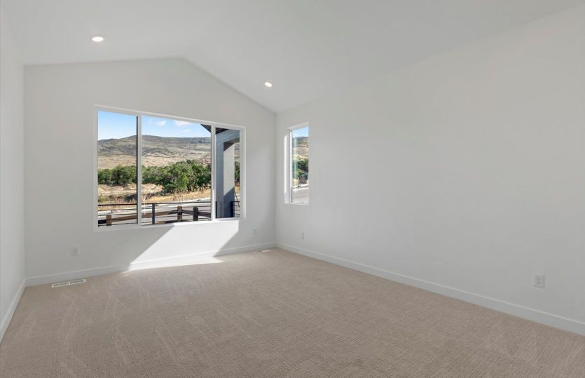 Owner's Suite with Vaulted Ceilings