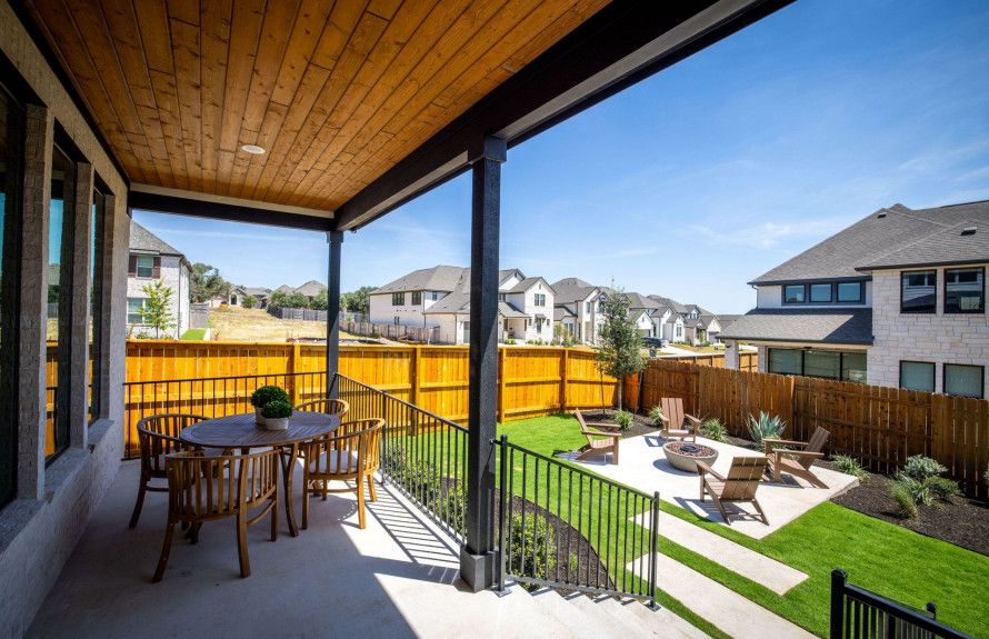 Covered Back Patio