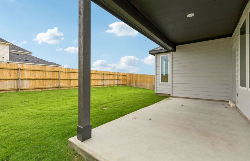 Covered Back Patio