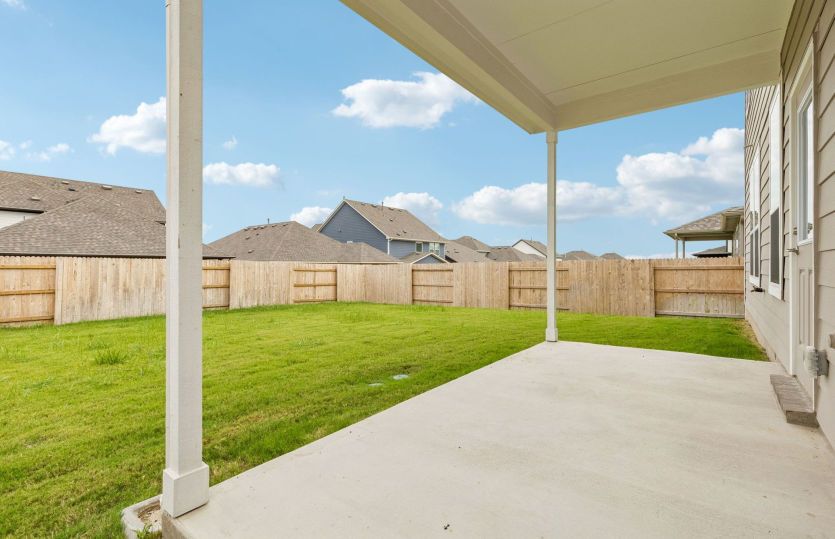 Covered Back Patio