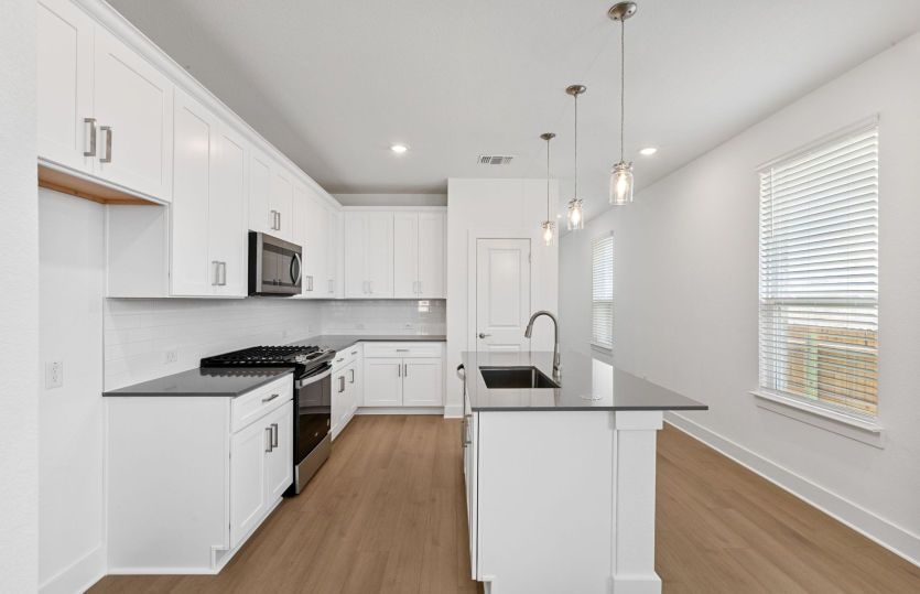 Representational Photo- Open Kitchen