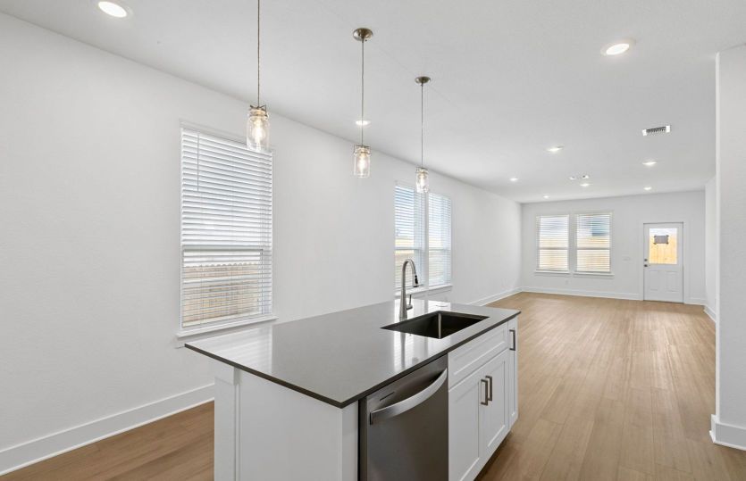 Representational Photo- Open Kitchen