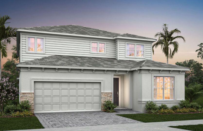 Scarlett Exterior FM1 with Stone