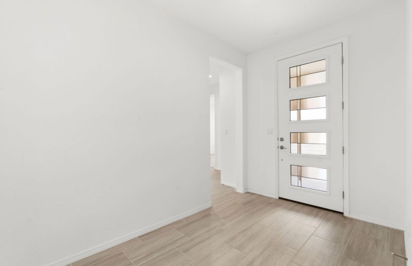 Bright and welcoming foyer