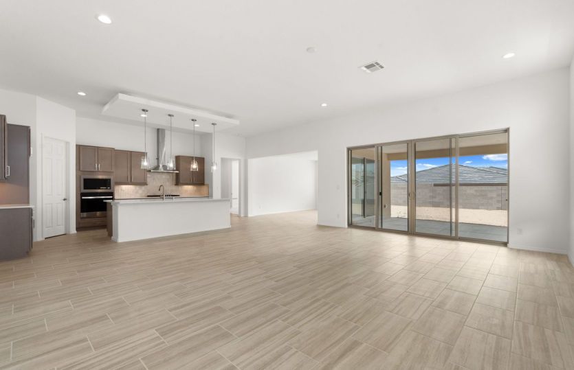 Large gathering room perfect for entertaining and everyday living