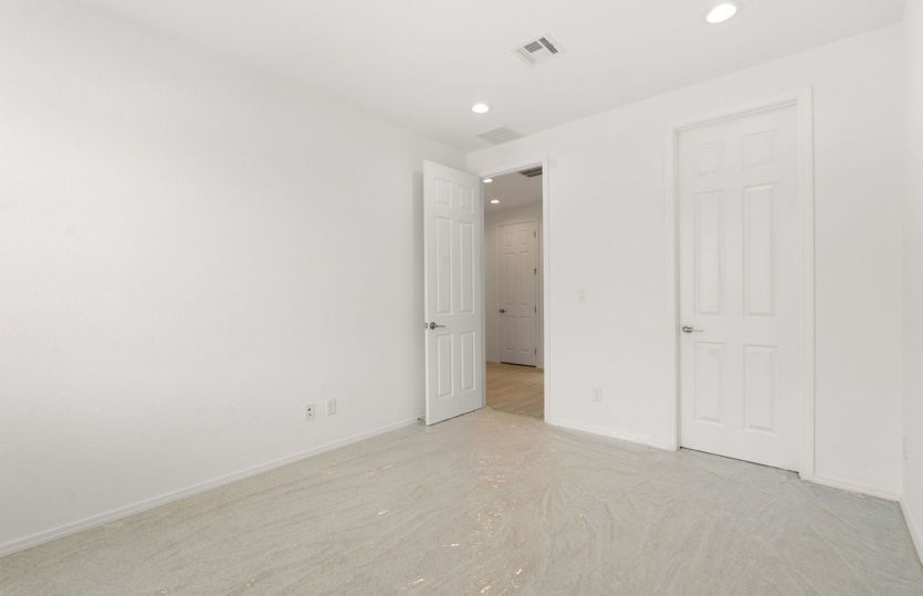 Secondary bedroom with plenty of natural light