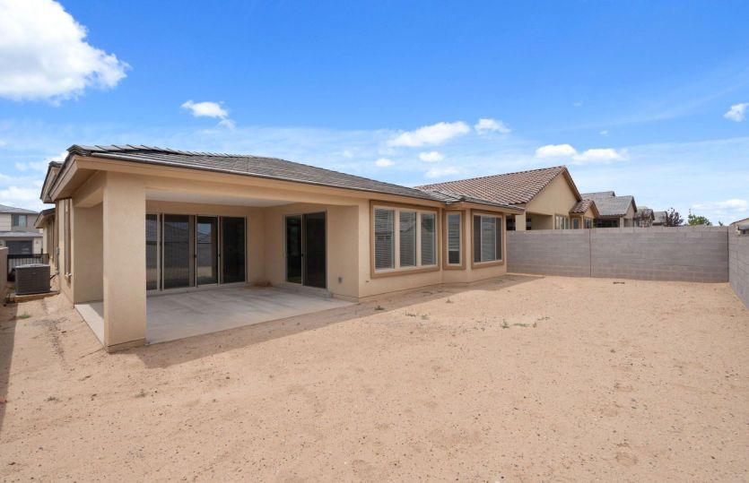Large backyard with endless potential
