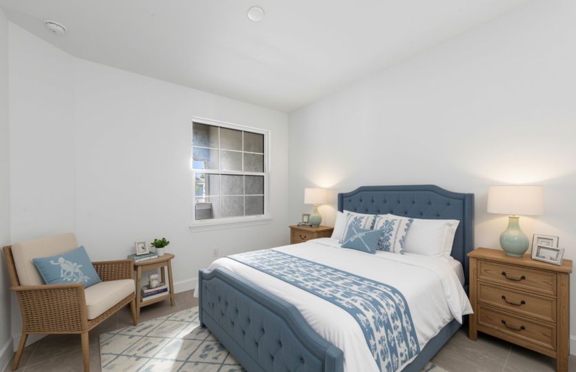Second bedroom | virtually staged for illustrative purposes