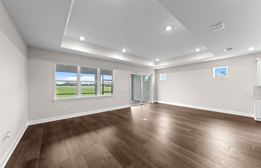 Spacious gathering room