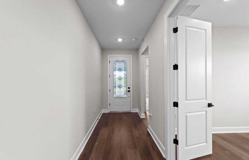 Inviting foyer