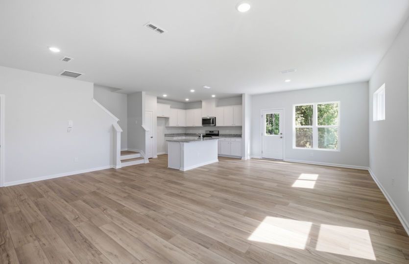 Hayden #10 - Main Living Space has Ample Natural Light