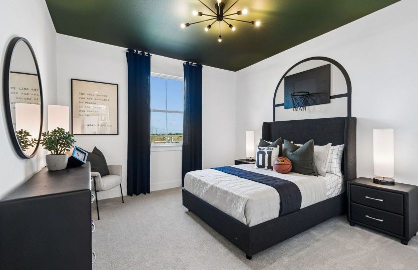 Secondary bedroom*model representation
