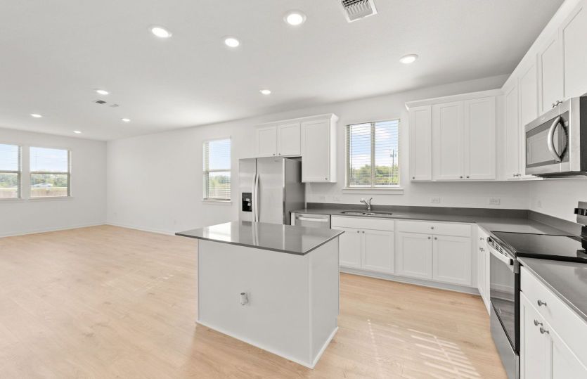 Representational Photo- Open Kitchen