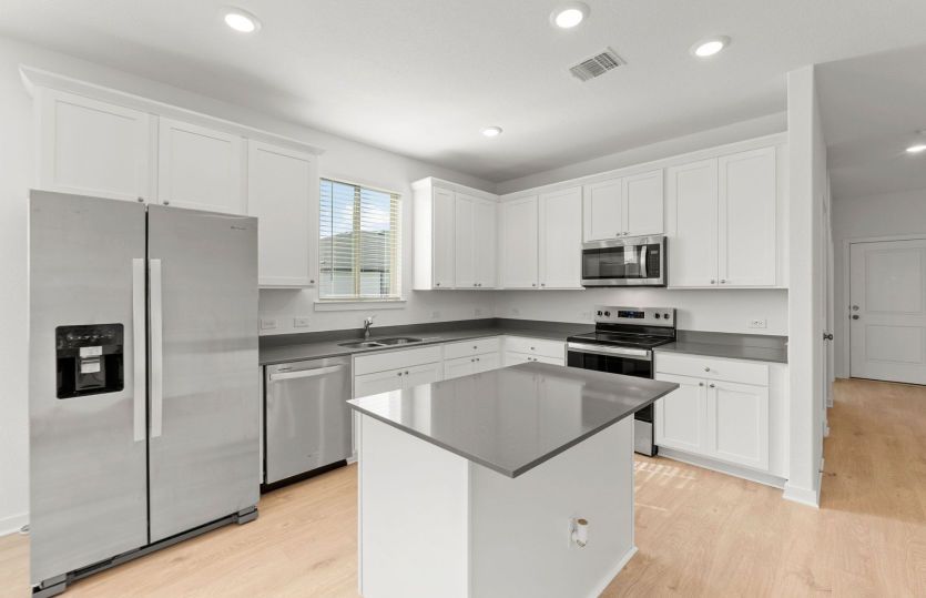 Representational Photo- Open Kitchen