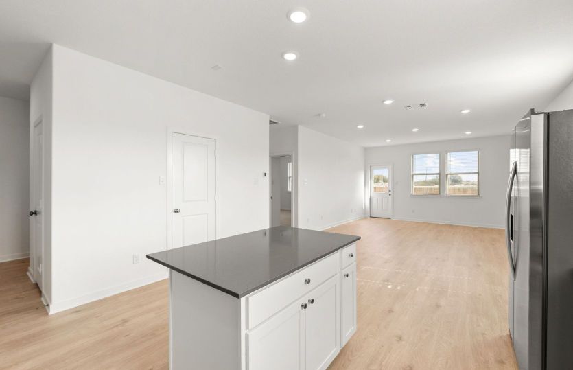 Representational Photo- Open Kitchen