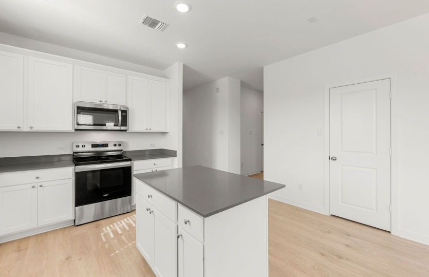 Representational Photo- Open Kitchen