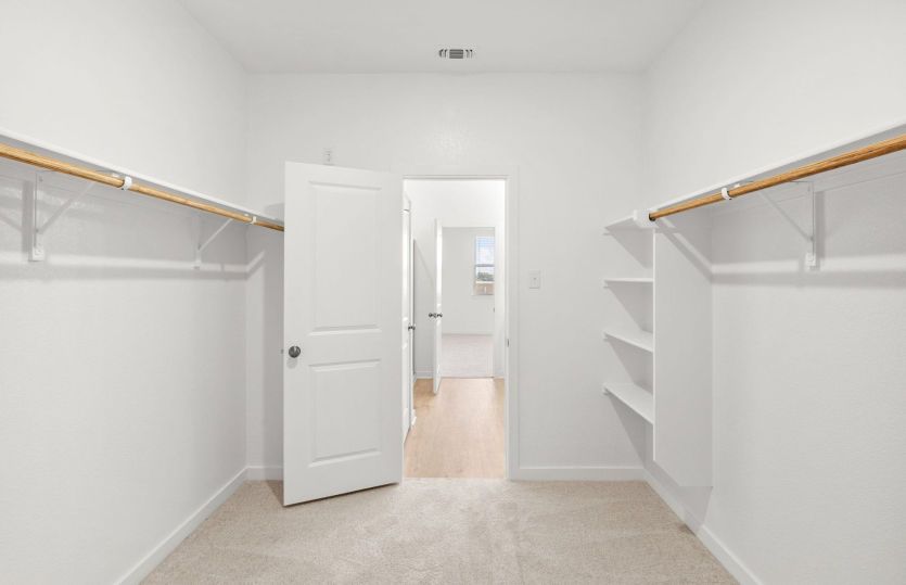 Representational Photo- Primary Closet