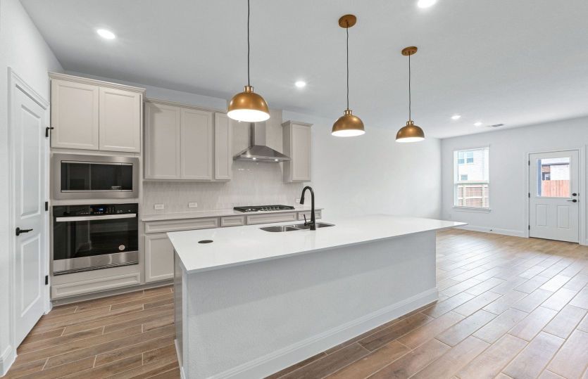 Representational Photo- Open Kitchen