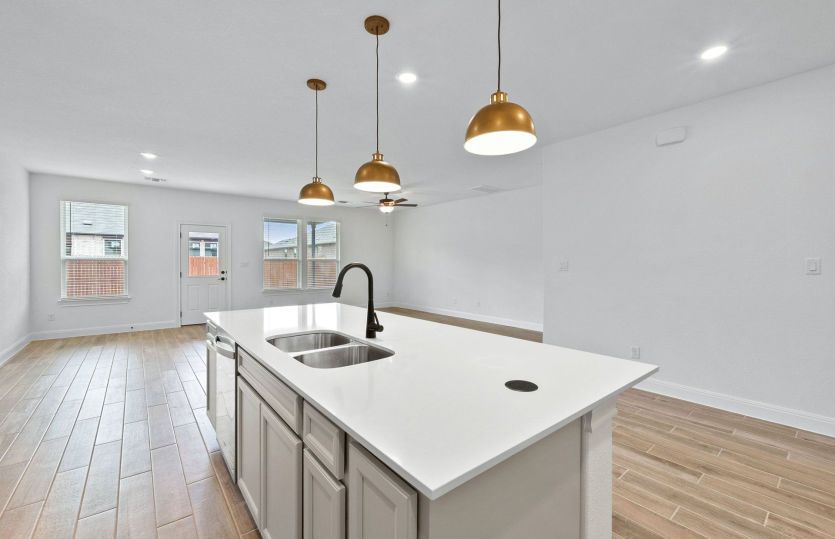 Representational Photo- Open Kitchen