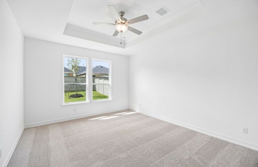 Owners suite with large windows