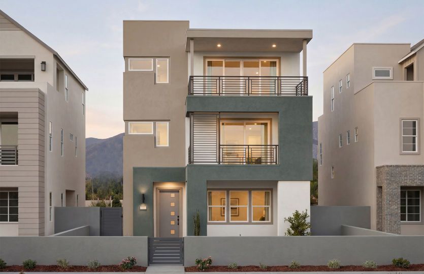Plan 2 Contemporary Elevation (A)