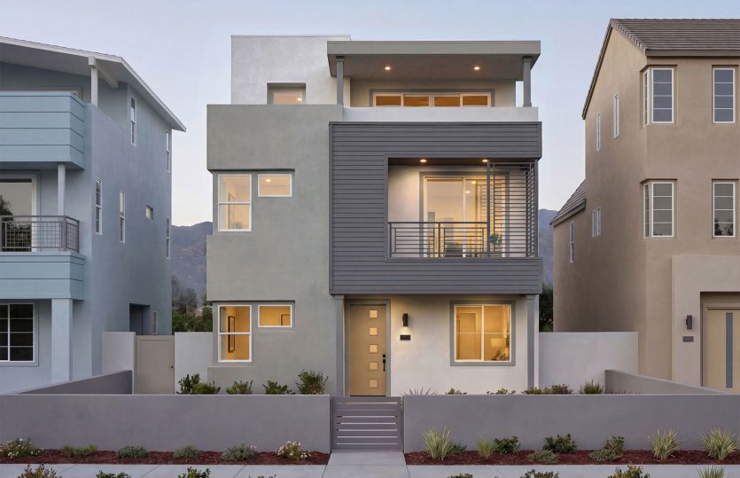 Plan 3 Contemporary Elevation (A)