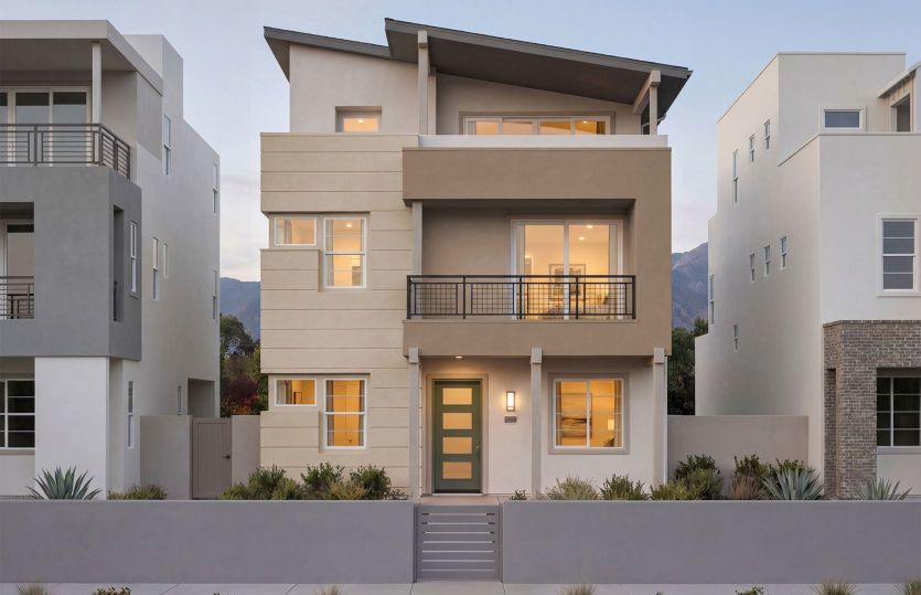 Plan 3 Mid-Century Elevation (B)