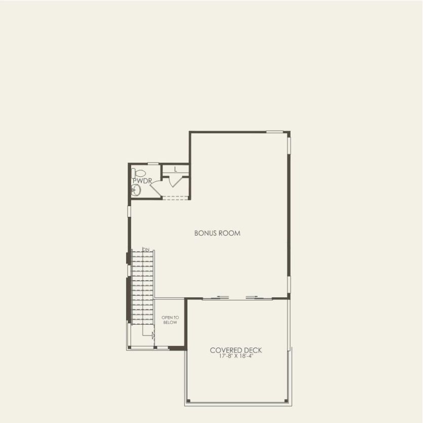 Third Floor 3 br / 2.5 ba
