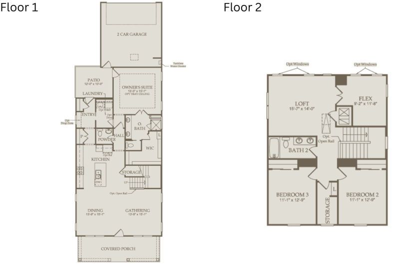 Floor Plan Level 1 & Level 2