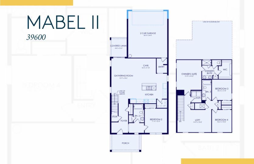 Floor plan of this home