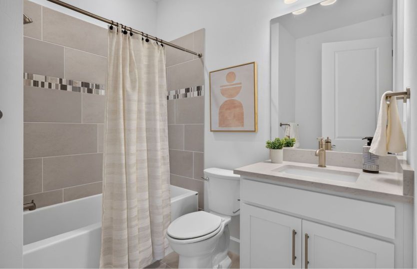 Secondary bathroom
