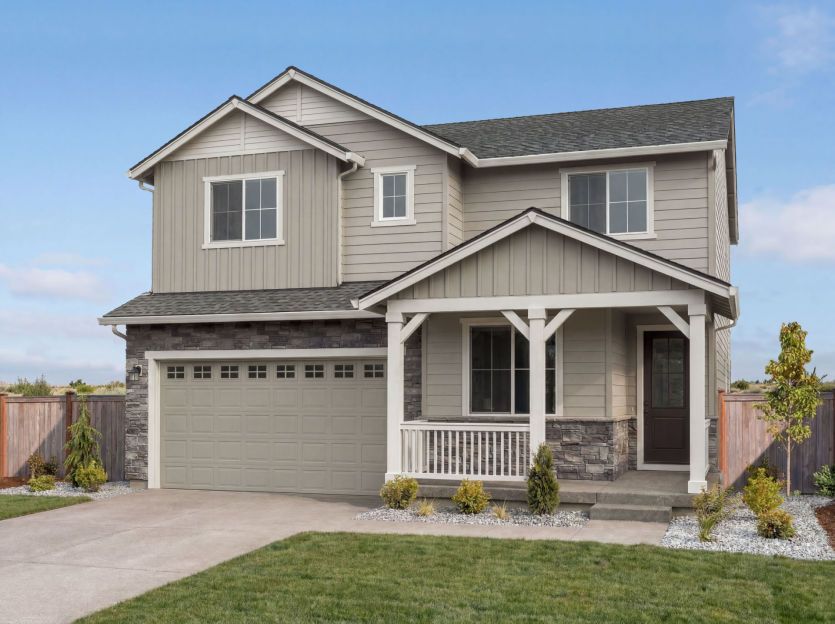 Elevation C - Modern Farmhouse