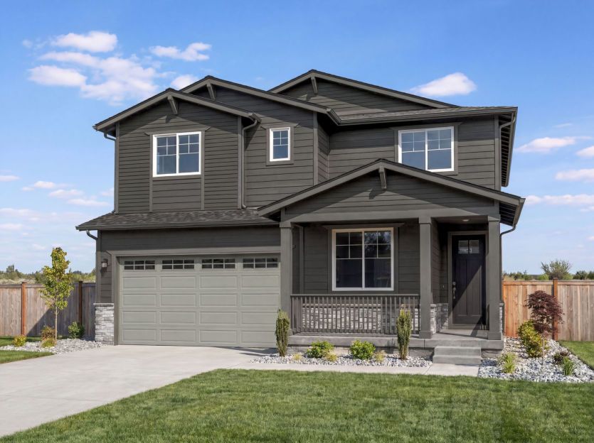 Elevation A - Modern Craftsman