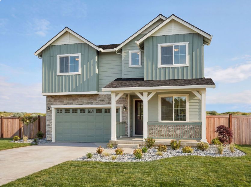 Elevation C - Modern Farmhouse