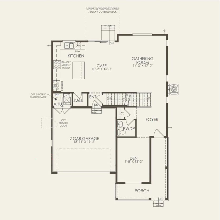 First Floor 3 br / 2.5 ba