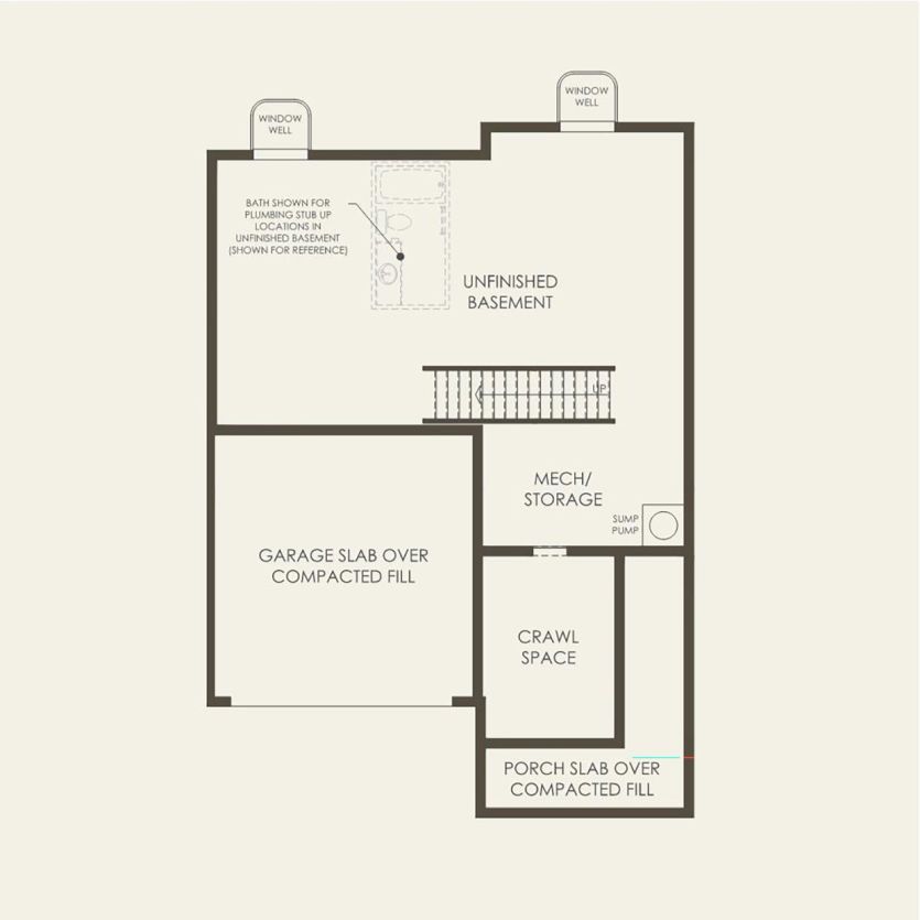 Basement 3 br / 2.5 ba