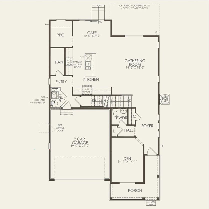 First Floor 4 br / 2.5 ba