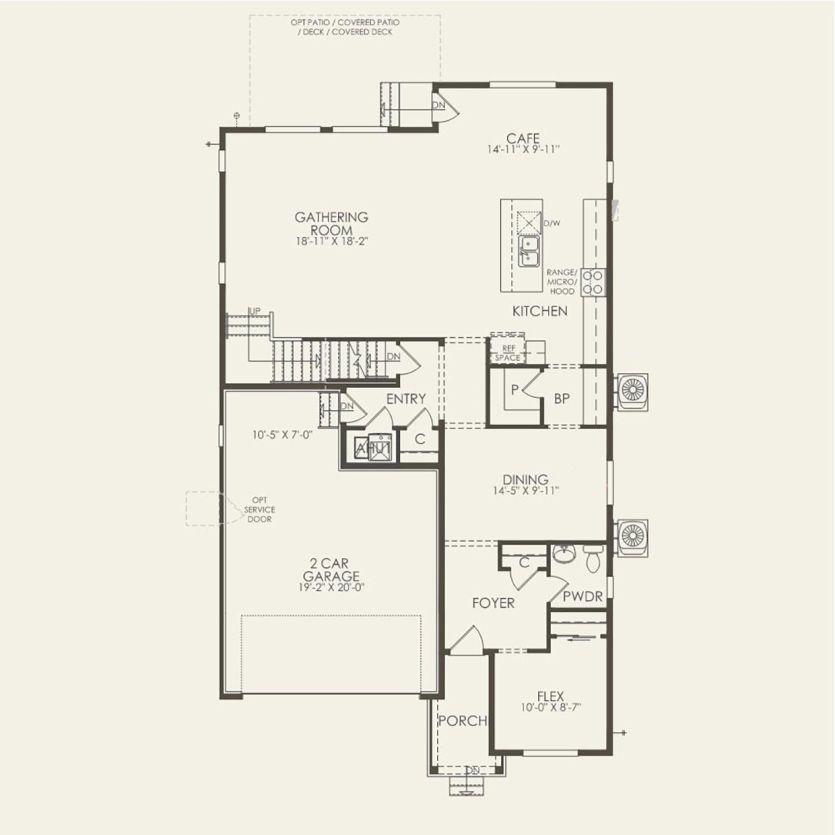 First Floor 4 br / 2.5 ba