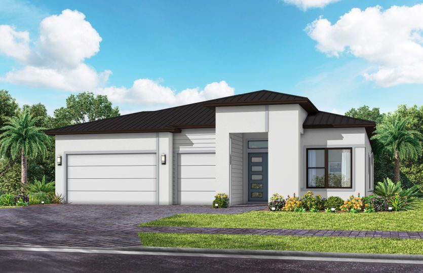 Exterior MD3 with metal roof option
