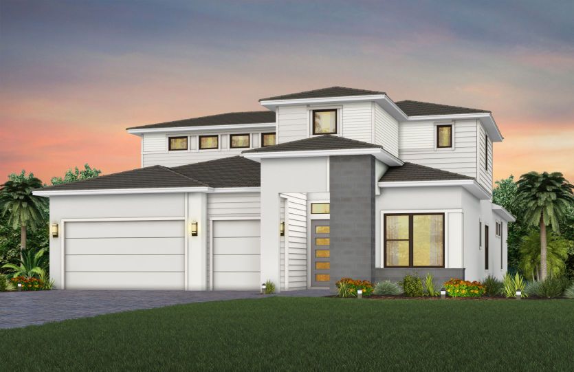 Exterior MD3 with stone