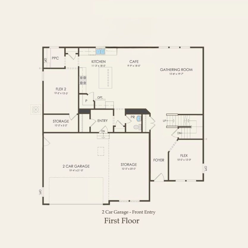 First Floor 4 br / 2.5 ba