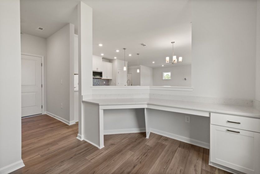 Mercer #111 - Pulte Planning Center - Built-In Office off Kitchen