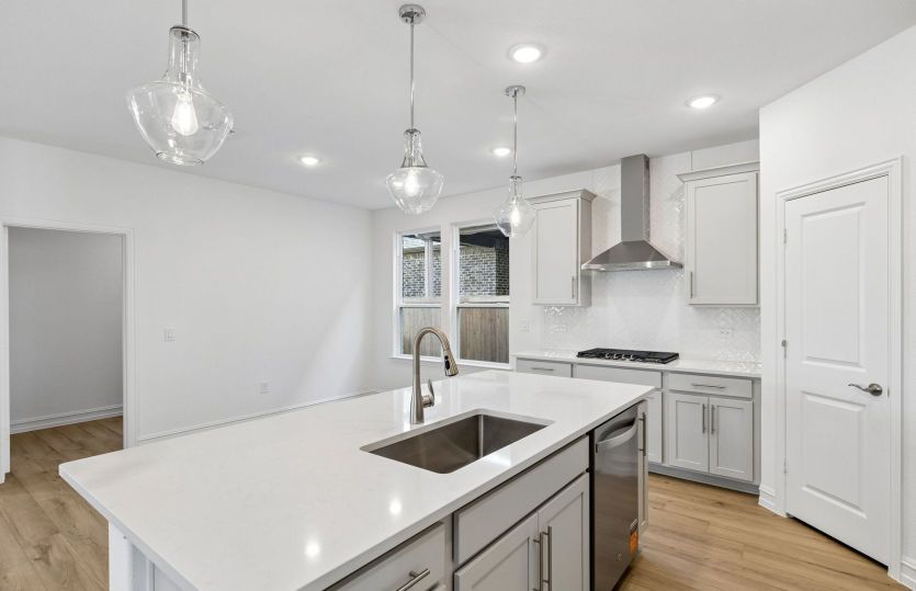Abundant cabinet space available