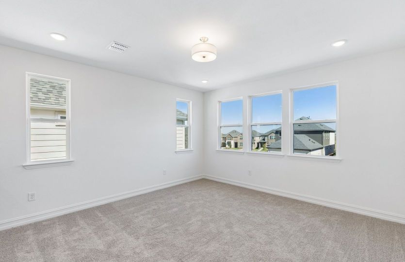 Large windows in loft