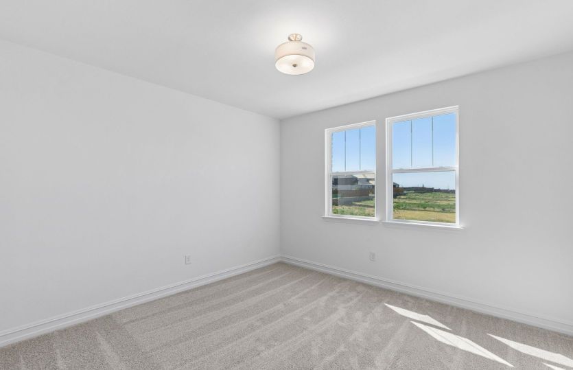 Spacious secondary bedroom